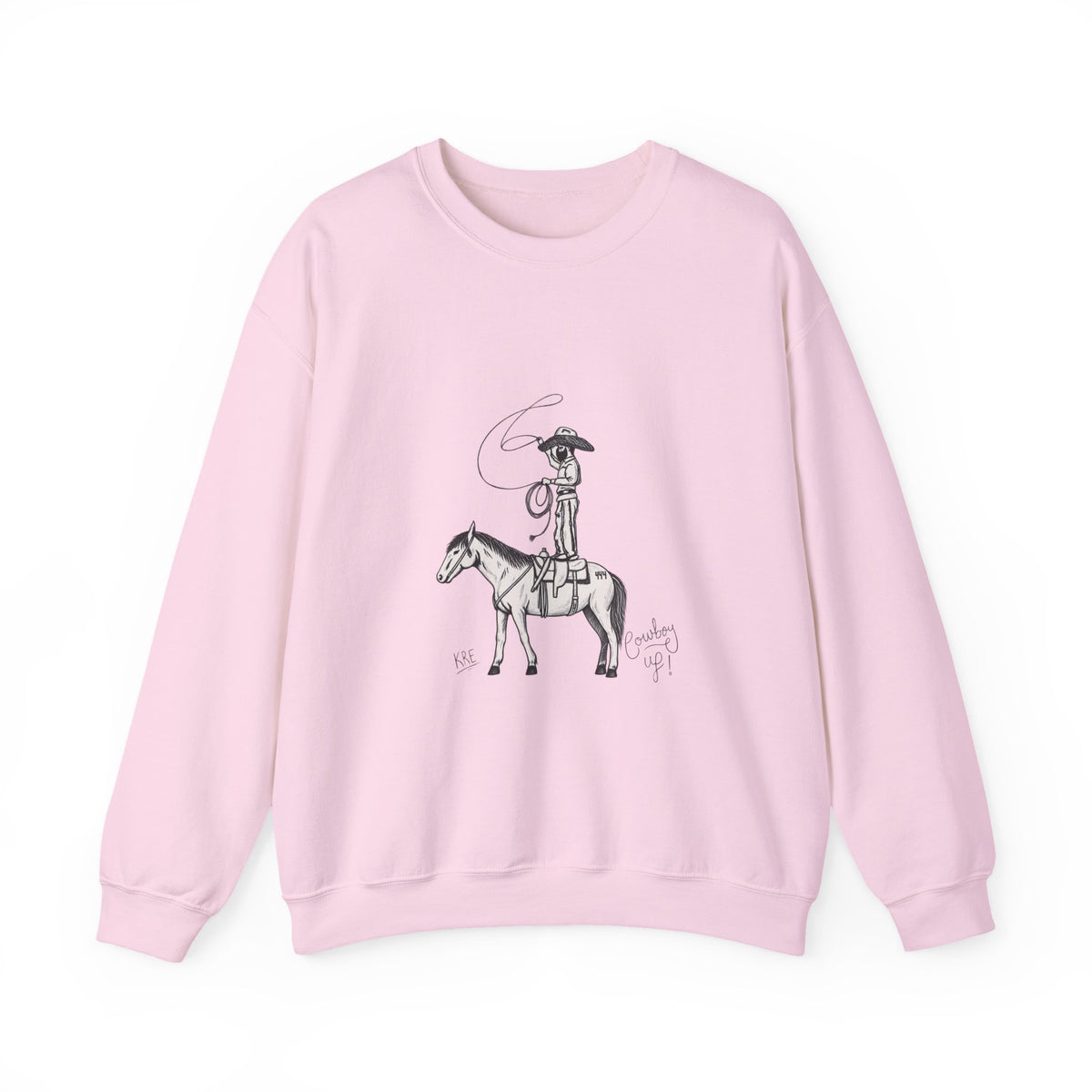 Cowboy up Crewneck Sweatshirt