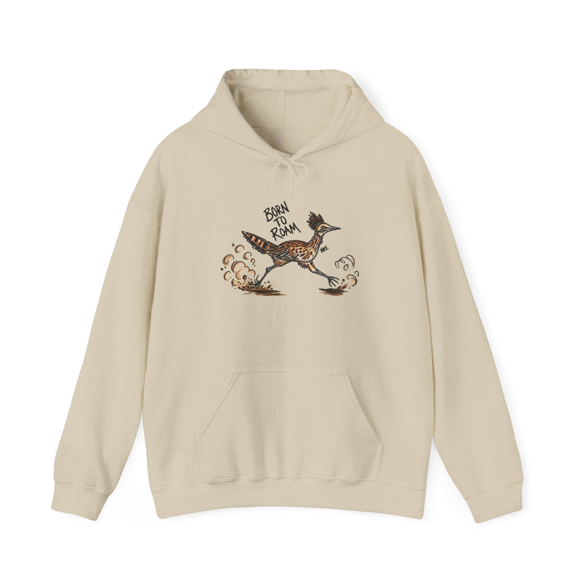 Born to roam road runner hoodie with color