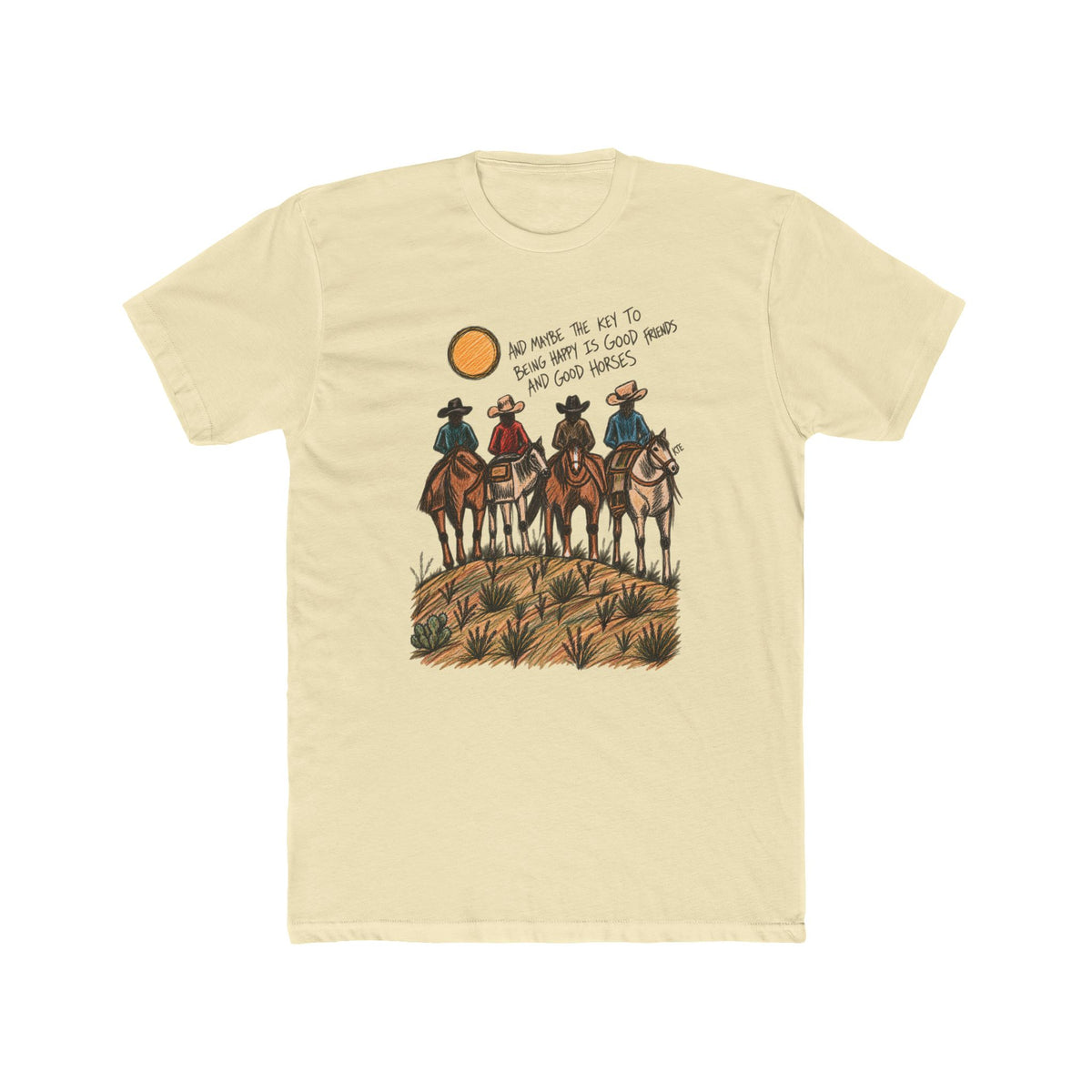 Good friends good horses T-shirt