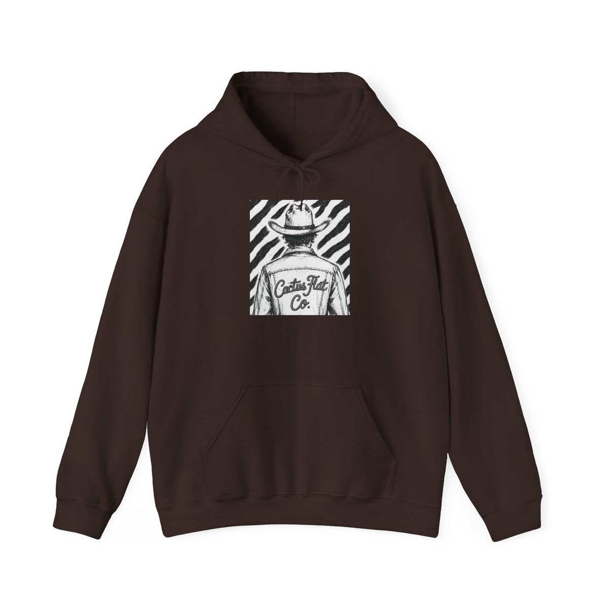 Zebra man Hooded Sweatshirt