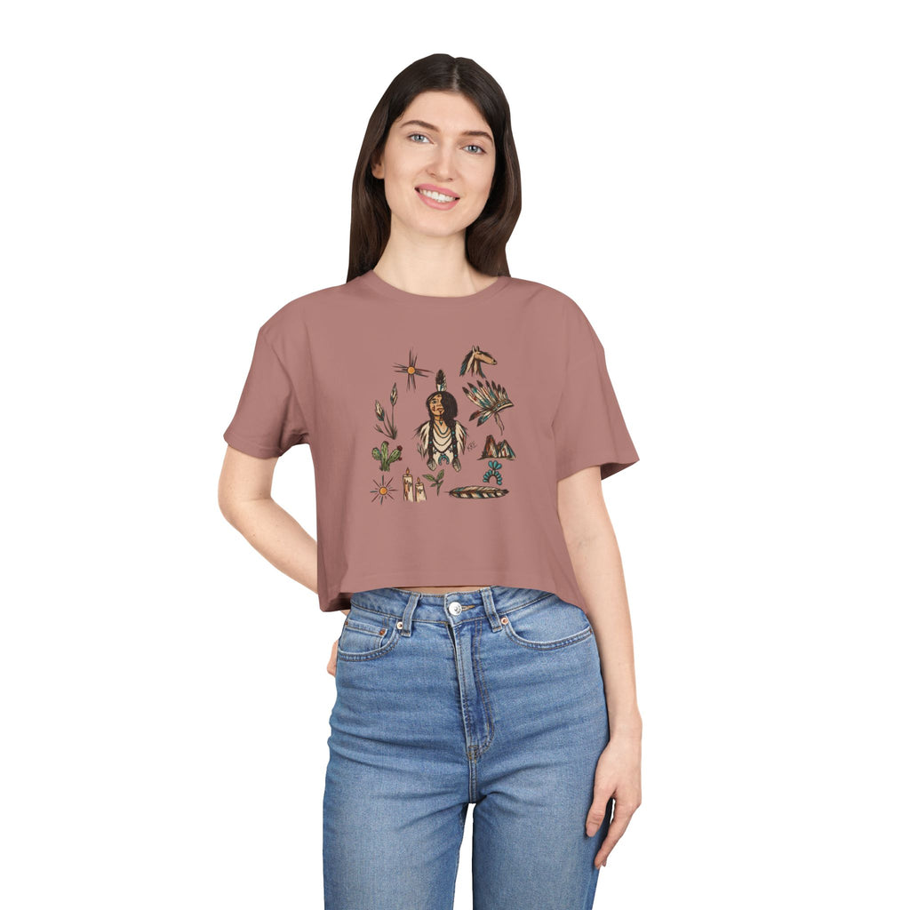 Prairie spirit crop top