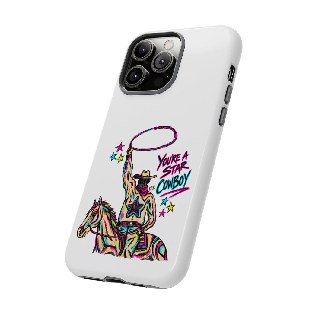 Star cowboy phone case