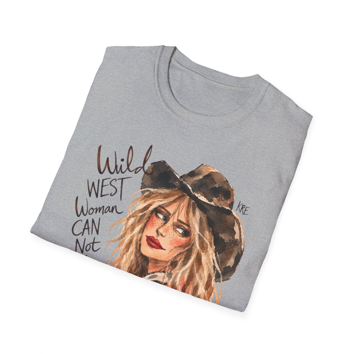 Wild West woman can not be tamed tshirt