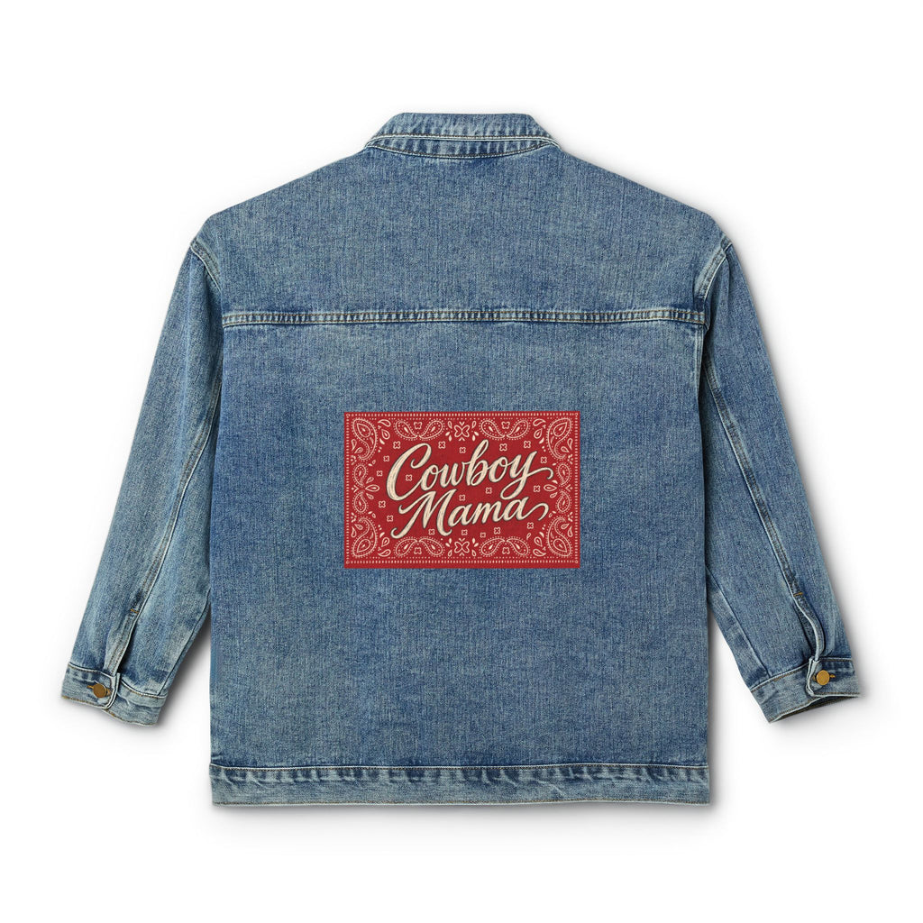 Cowboy mama denim jacket