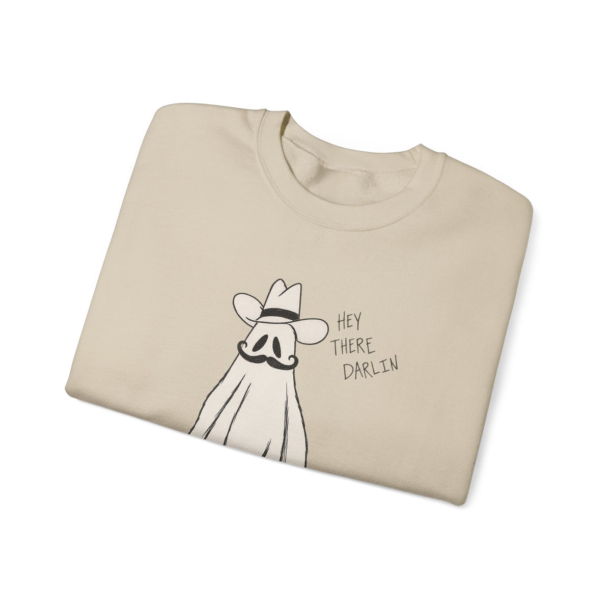 Ghosting cowboy Crewneck Sweatshirt 
Fall drop