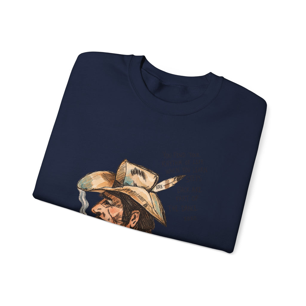 A cowboys word sweatshirt