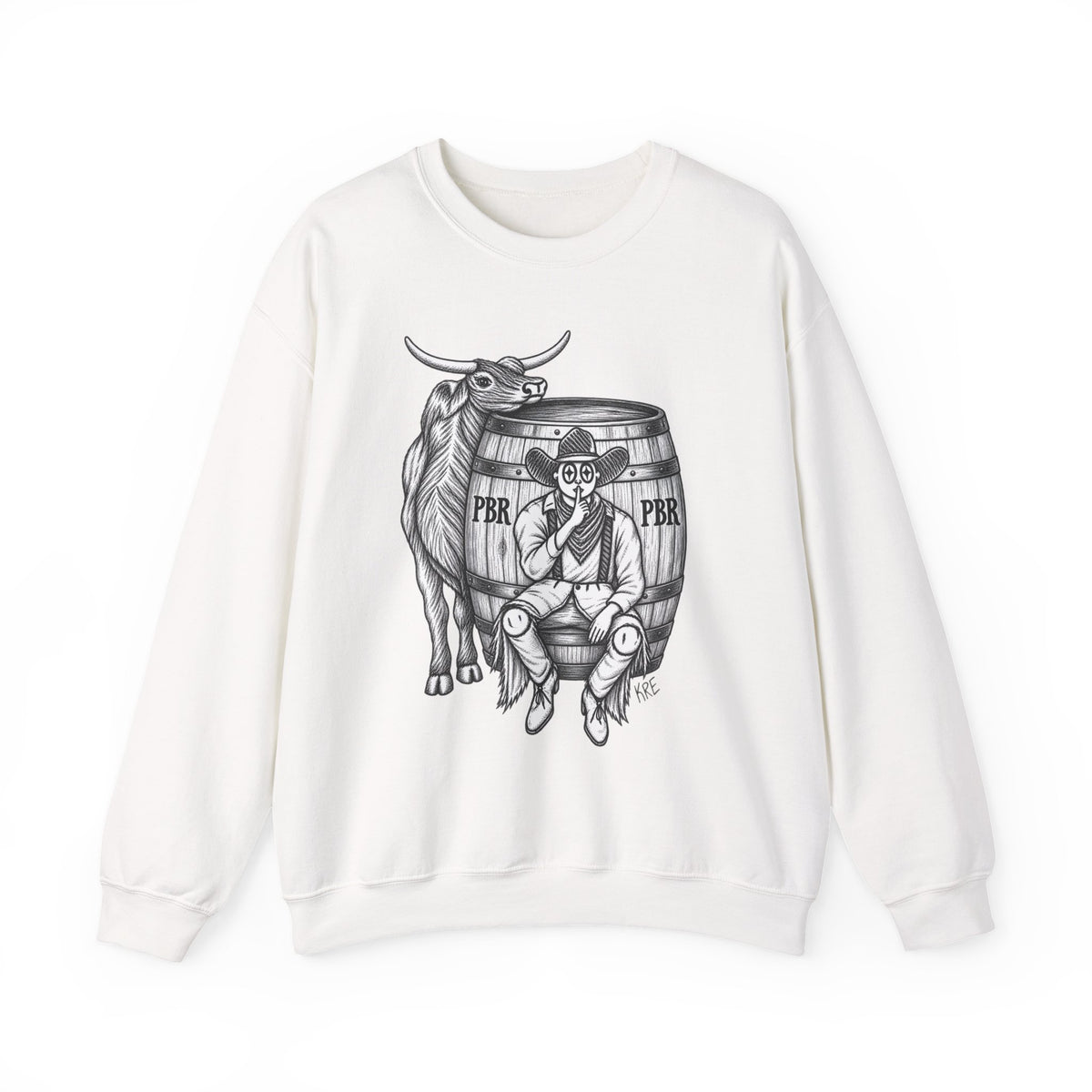 Bullfighting Crewneck Sweatshirt