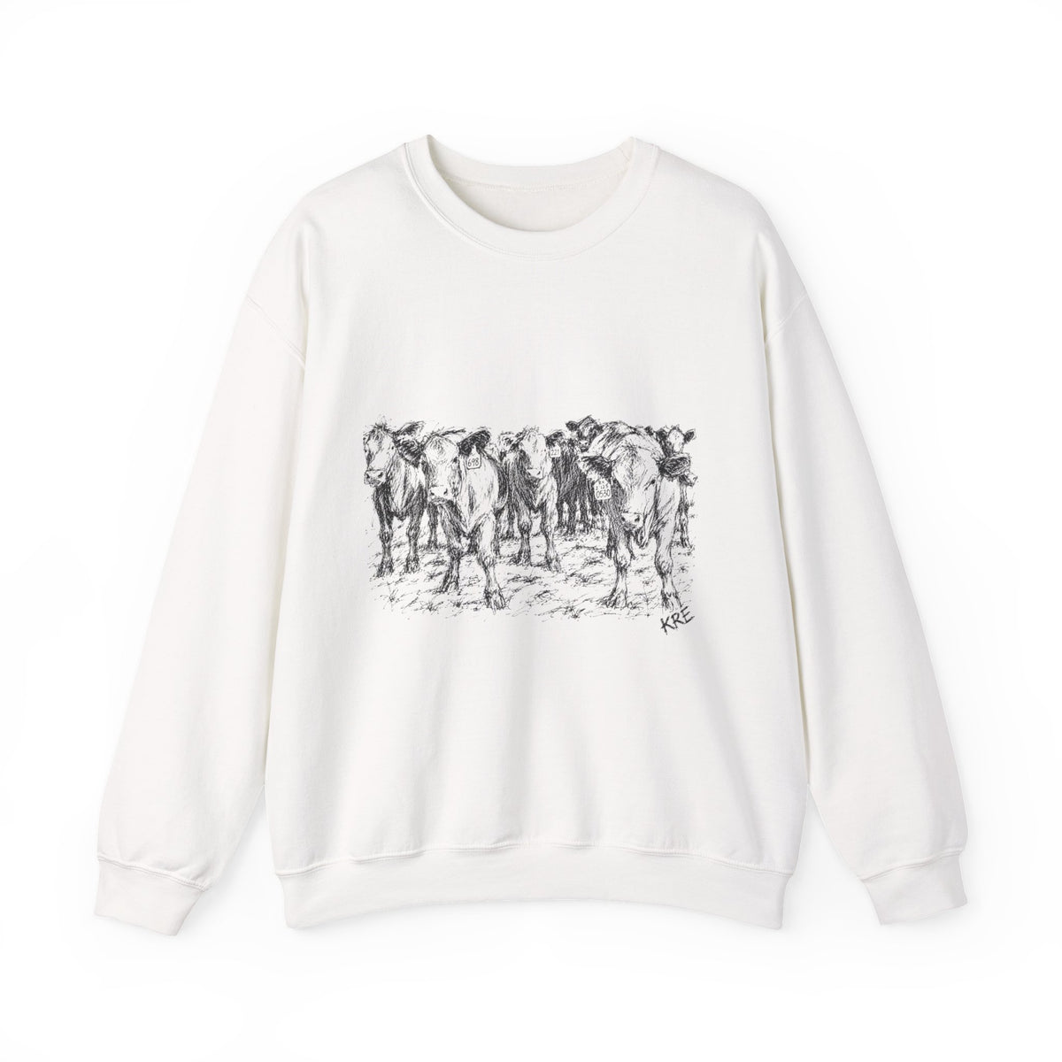 Among the herd Crewneck Sweatshirt