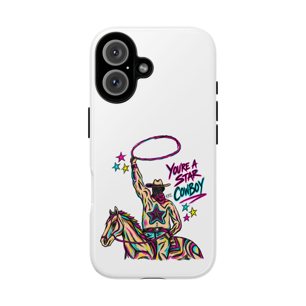 Star cowboy phone case