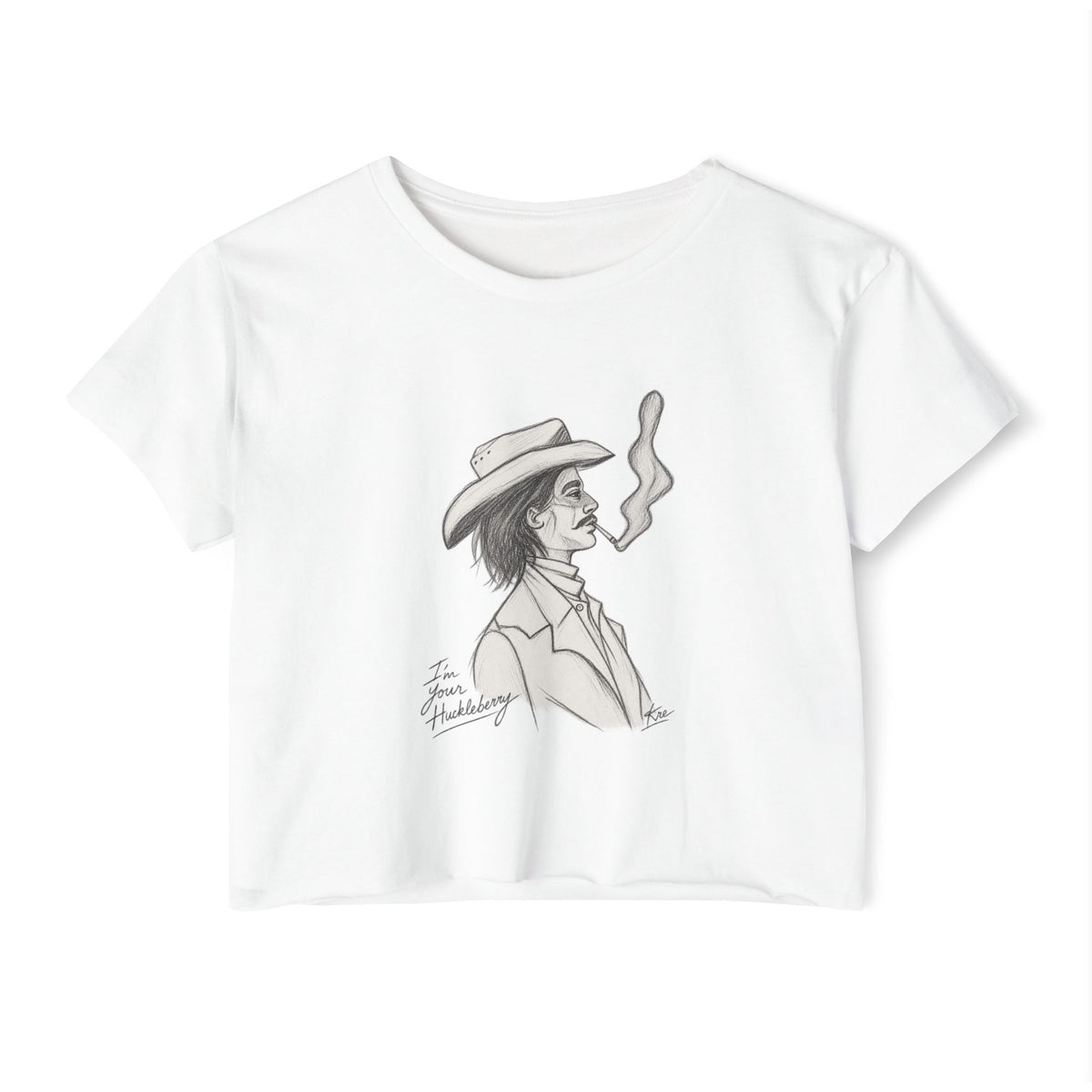 I’m your huckleberry Crop Top