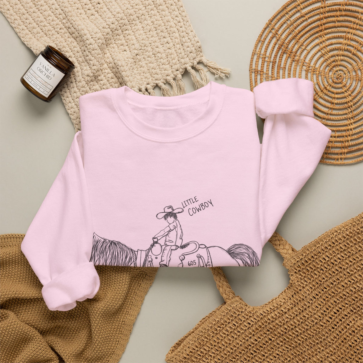 Little cowboy crewneck