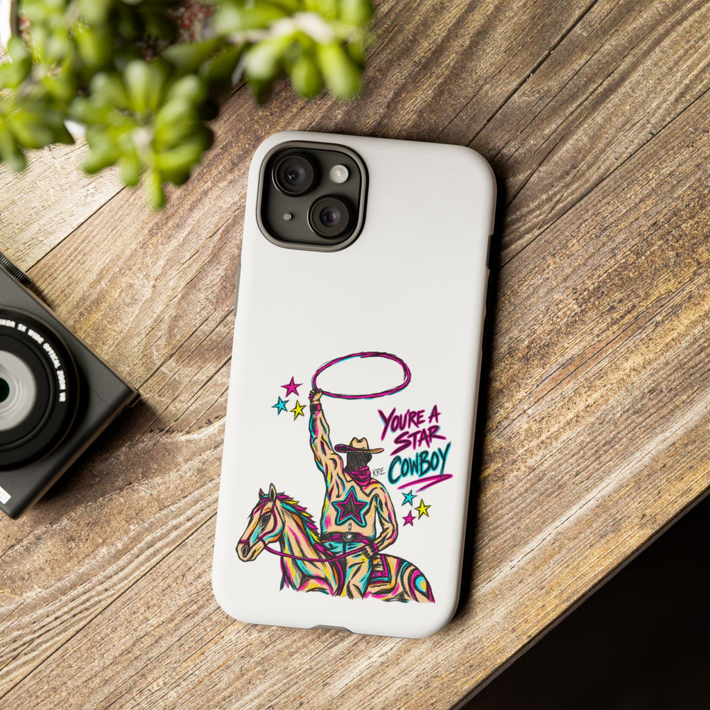 Star cowboy phone case