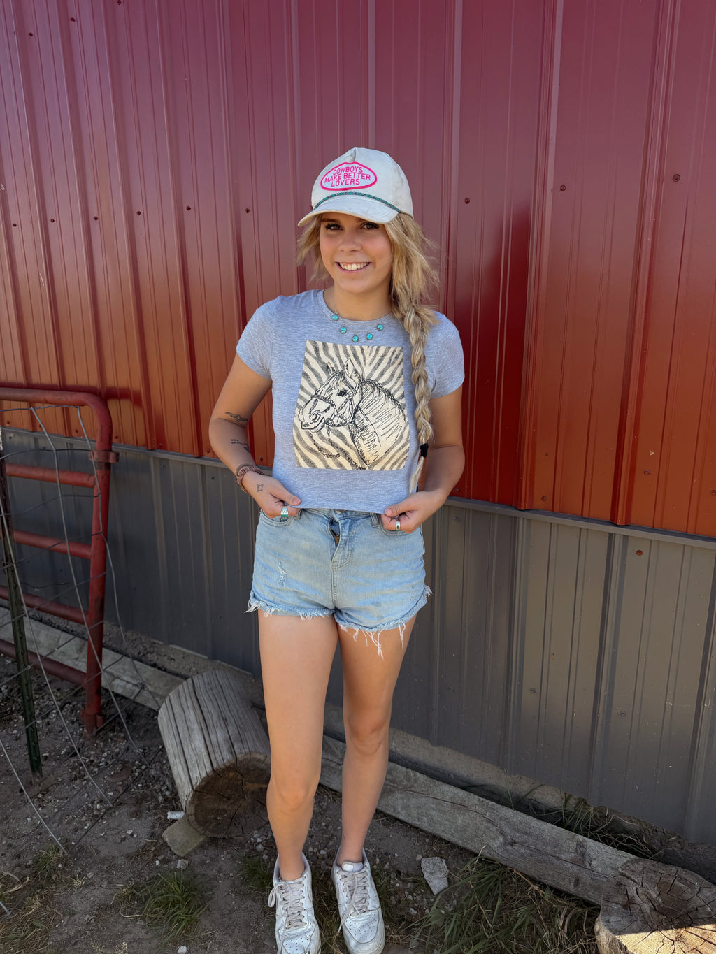 Zebra baby tee