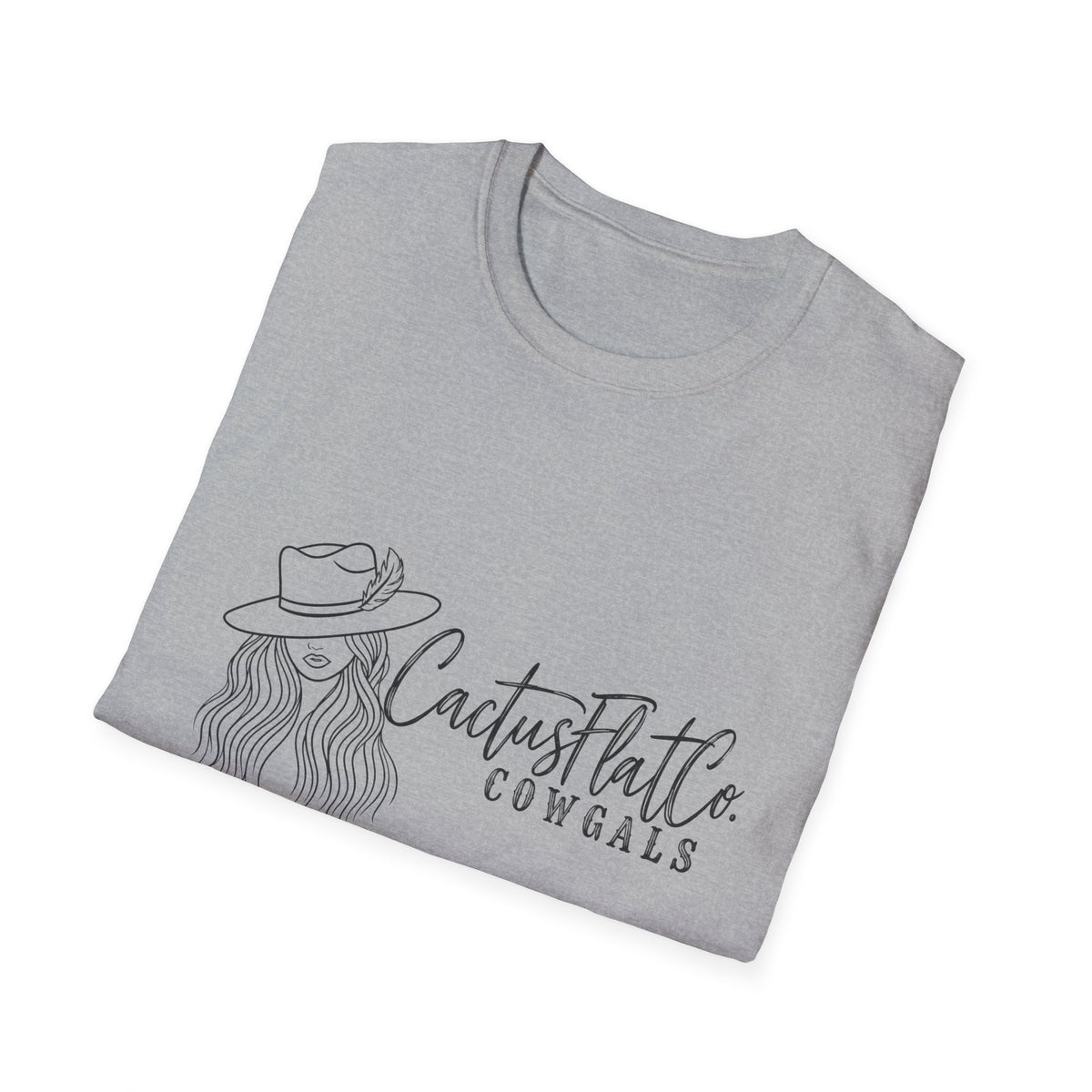 Cactusflatco. Cowgal merch tshirt