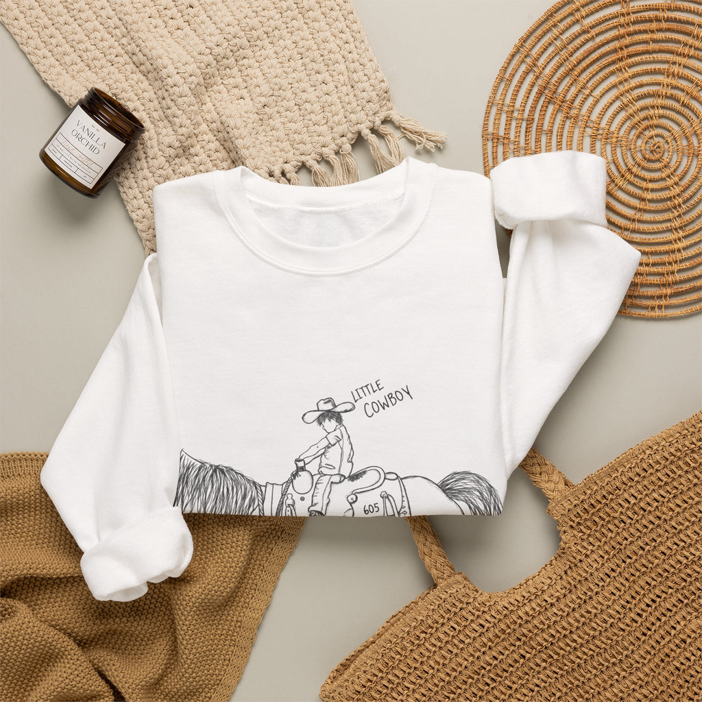 Little cowboy crewneck