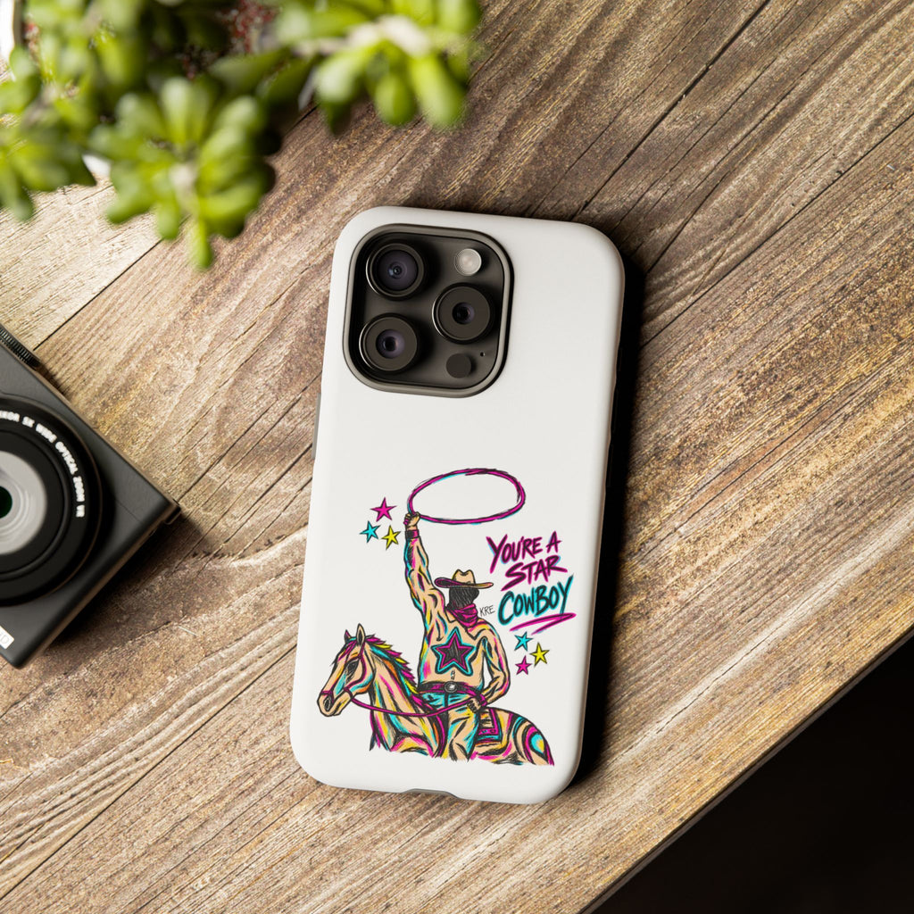 Star cowboy phone case