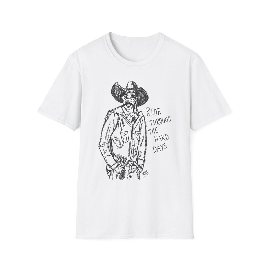 Ride through the hard days suicide prevention T-shirt