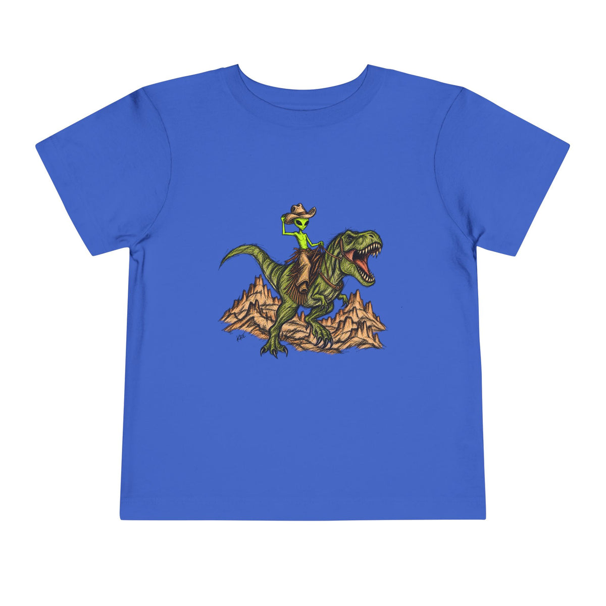 Alien outlaw toddler short sleeve