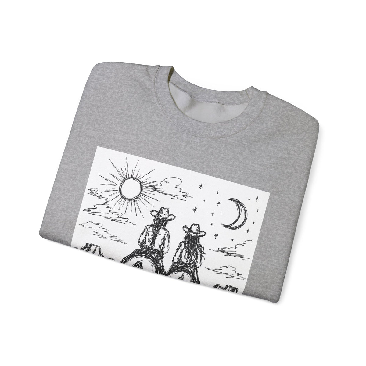 Night riders Unisex Heavy Blend™ Crewneck Sweatshirt