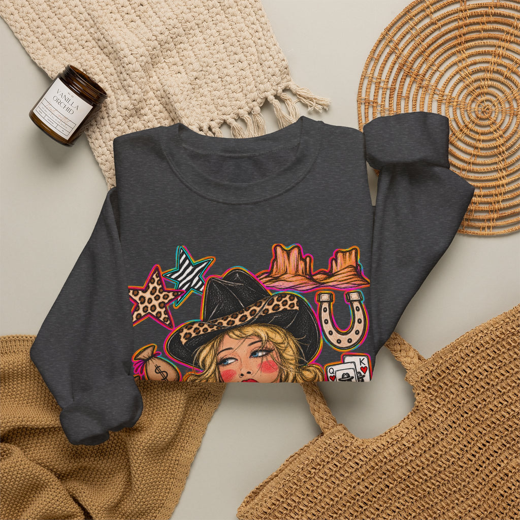 Neon rodeo sweatshirt