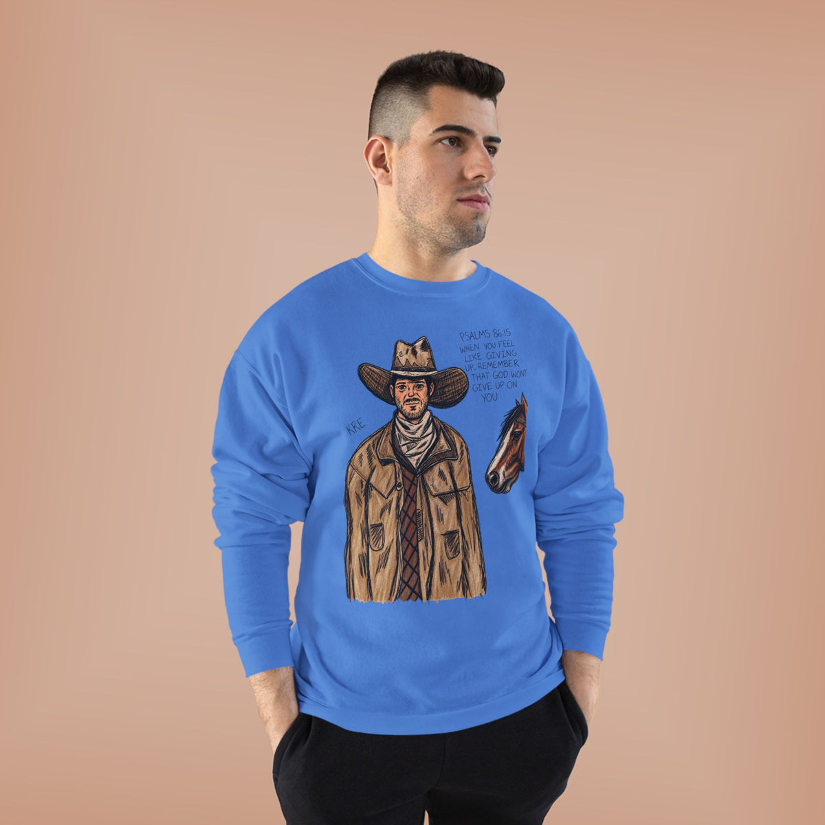 Psalms 86:15 crewneck