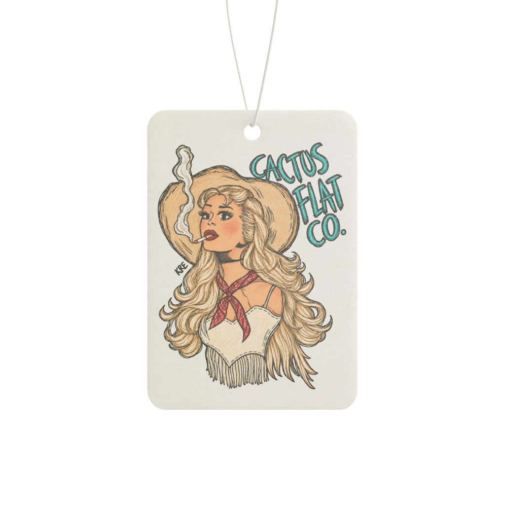 Cactus flat co cowgirl air freshener
