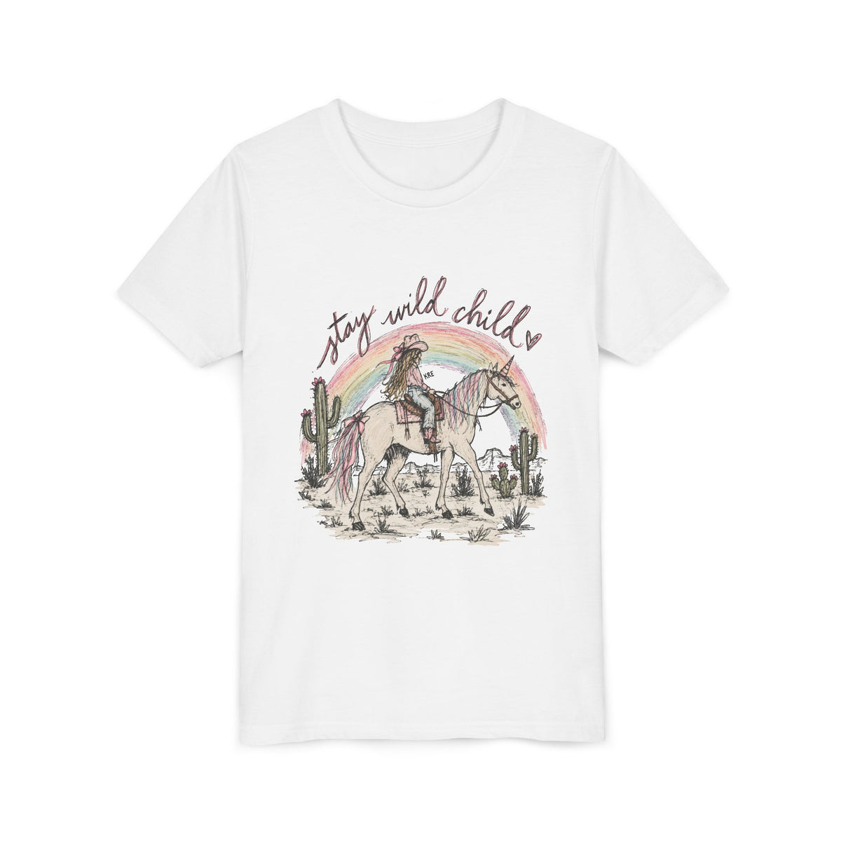 Youth Stay wild child T-shirt