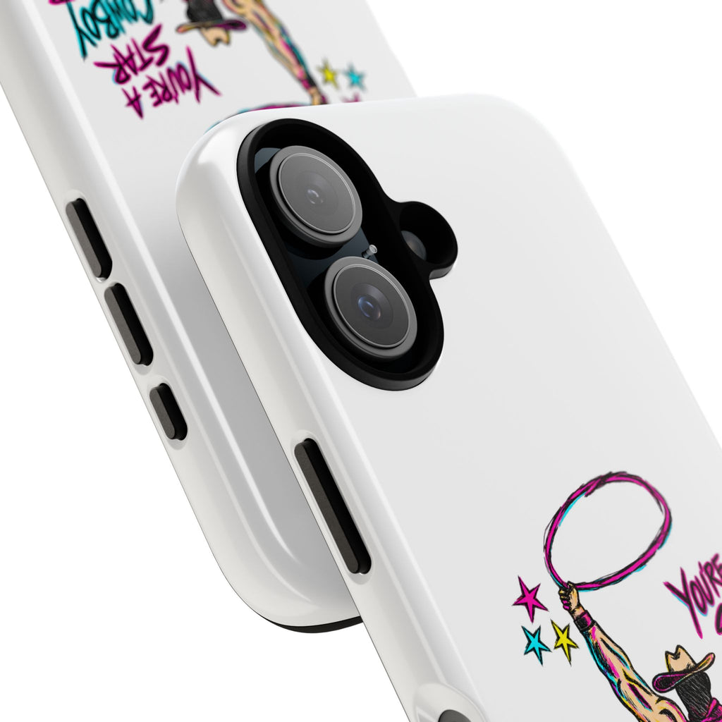 Star cowboy phone case