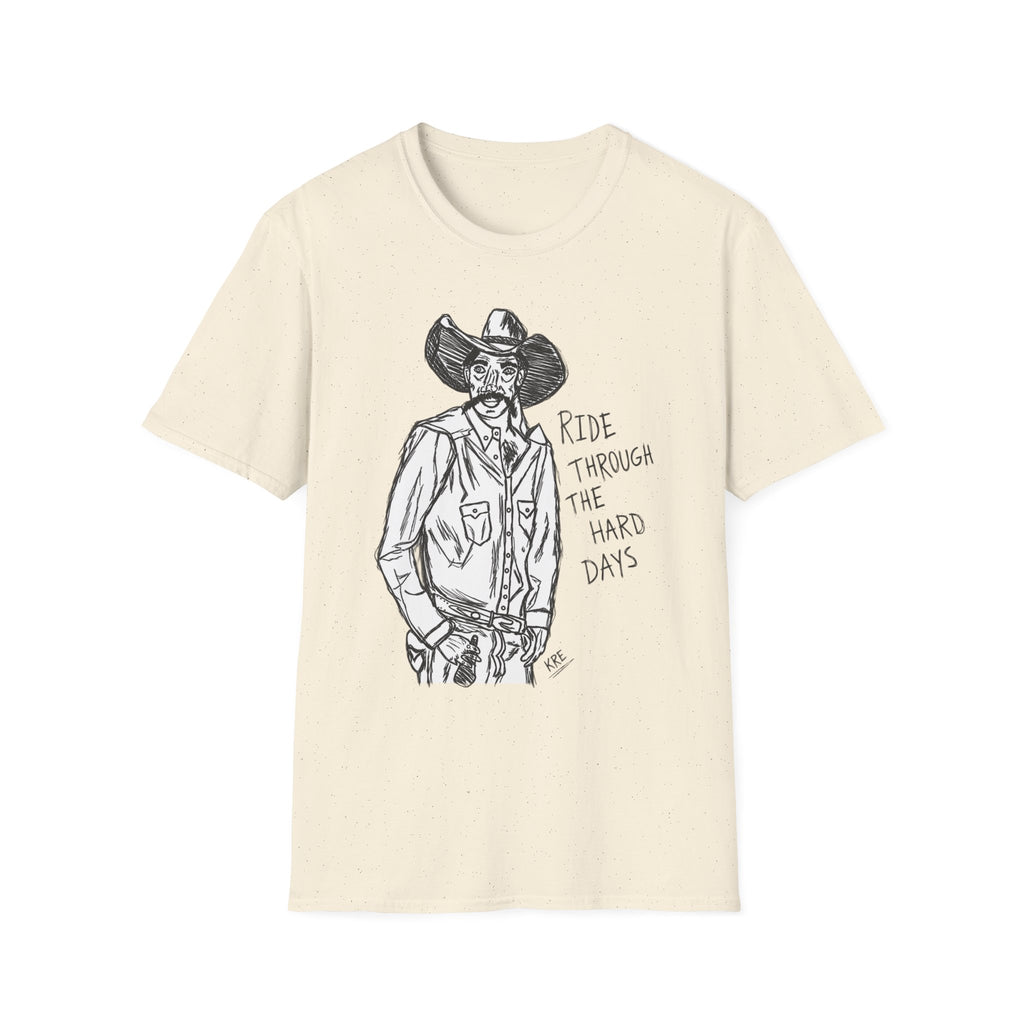 Ride through the hard days suicide prevention T-shirt