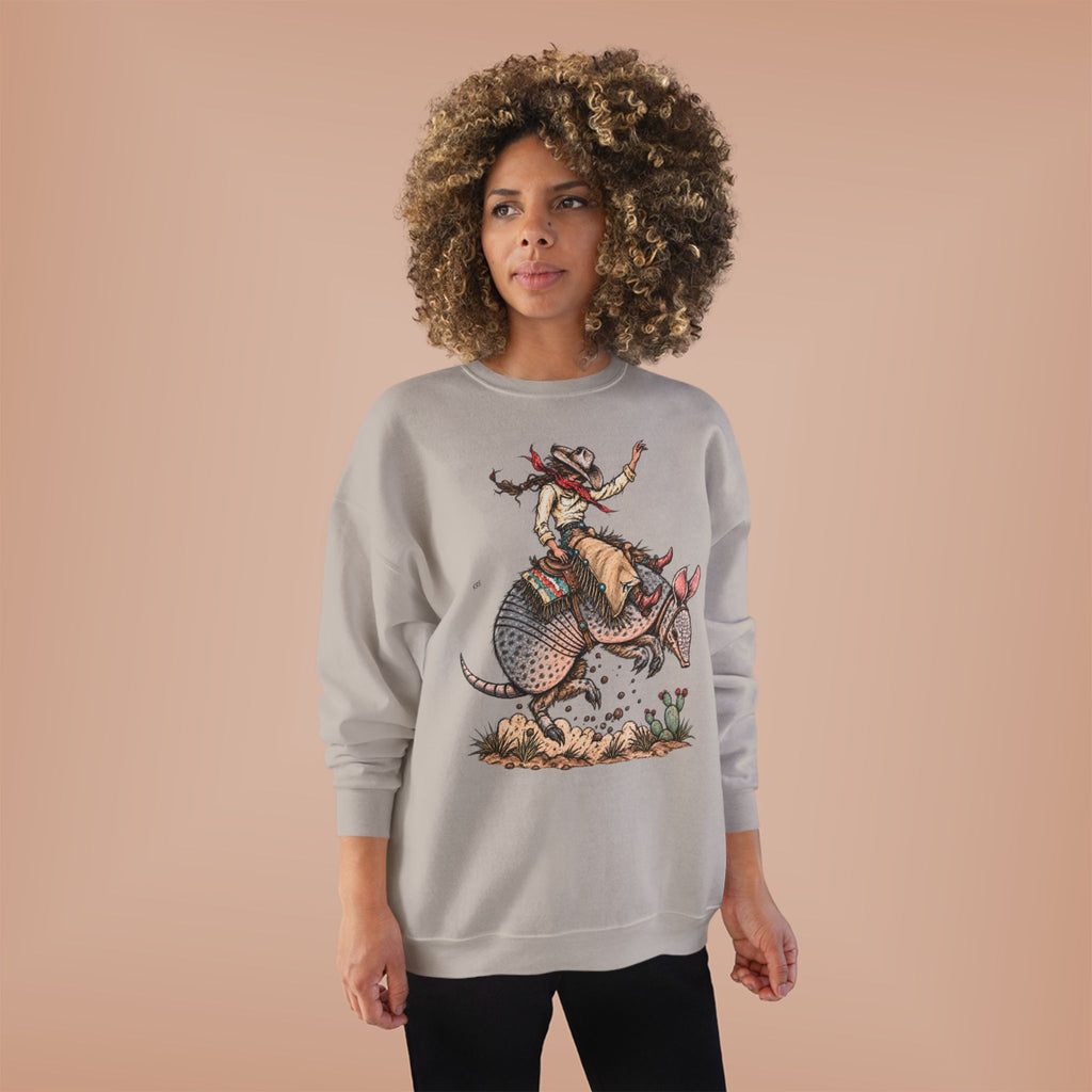 Buckin dillo crewneck
