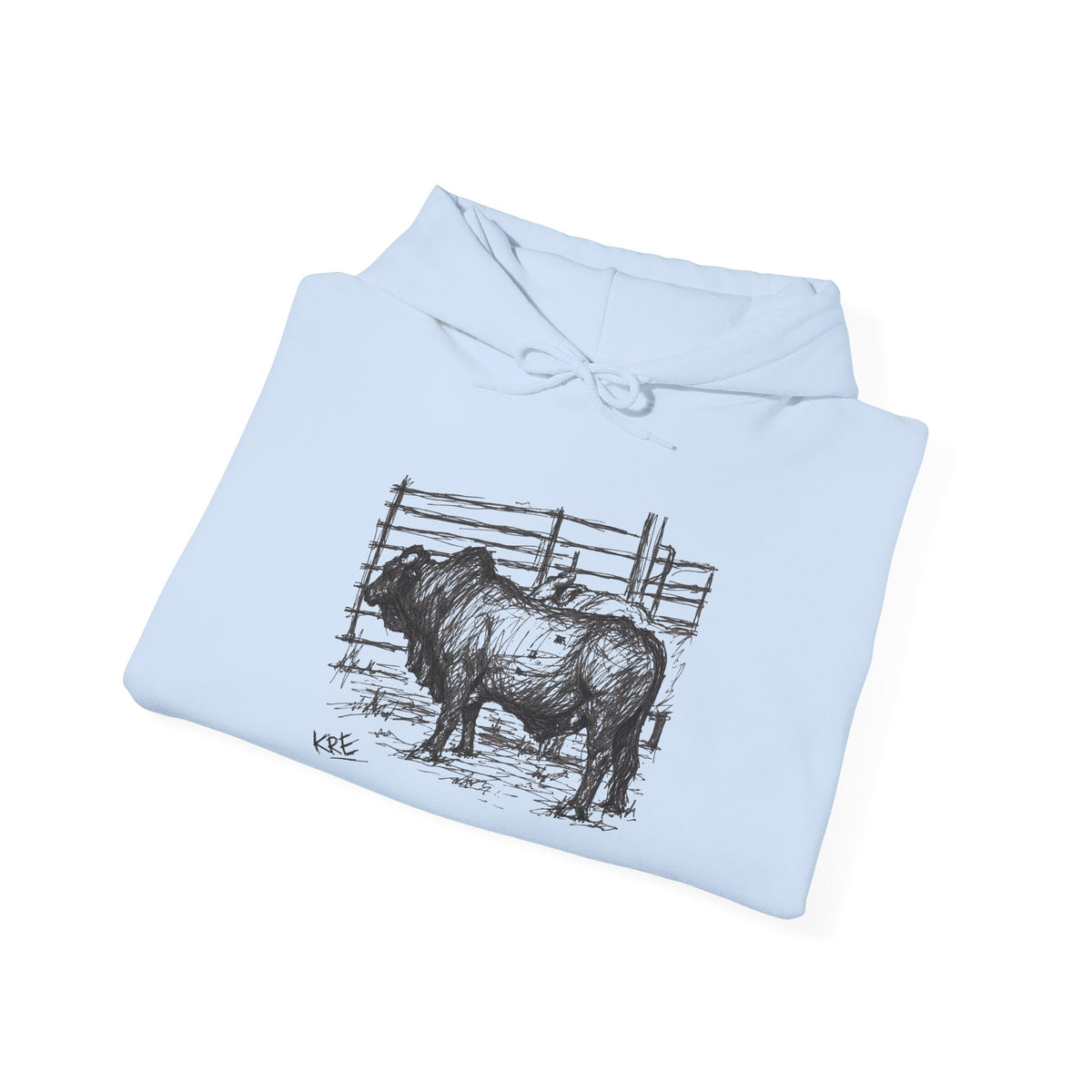 Wimberly bucking bulls Unisex Hooded Sweatshirt