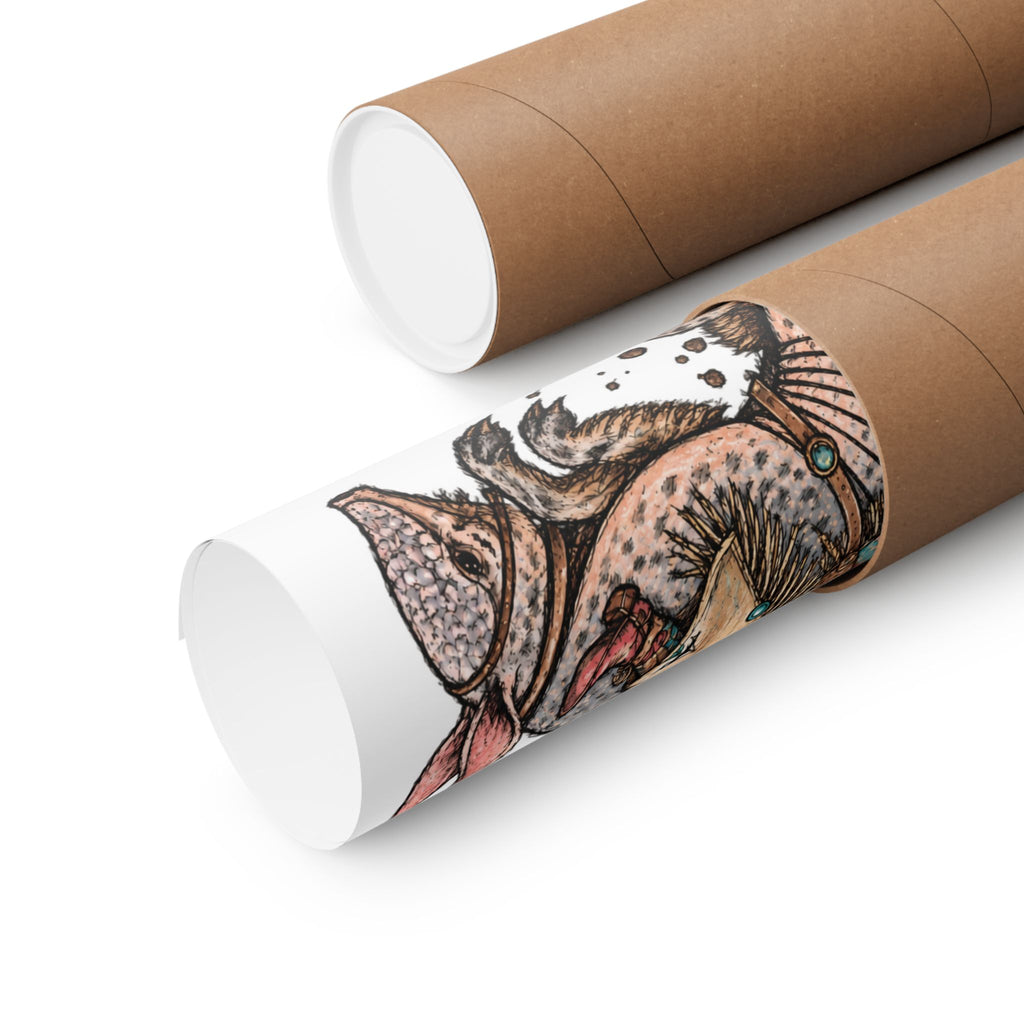 Buckin dillo poster