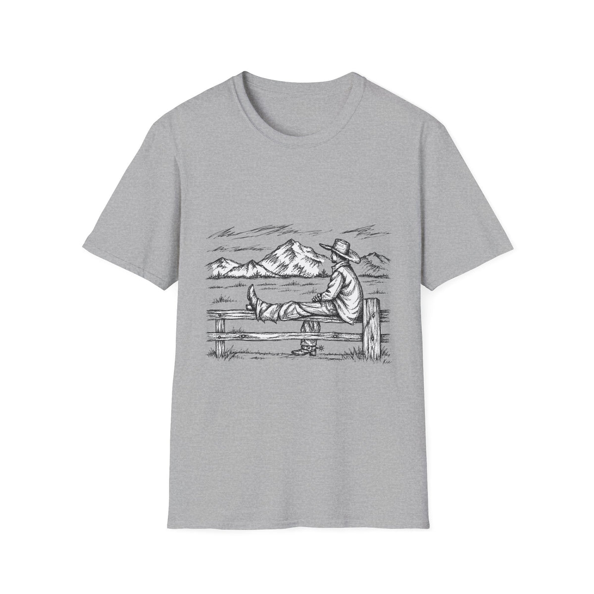 Western solitude T-shirt