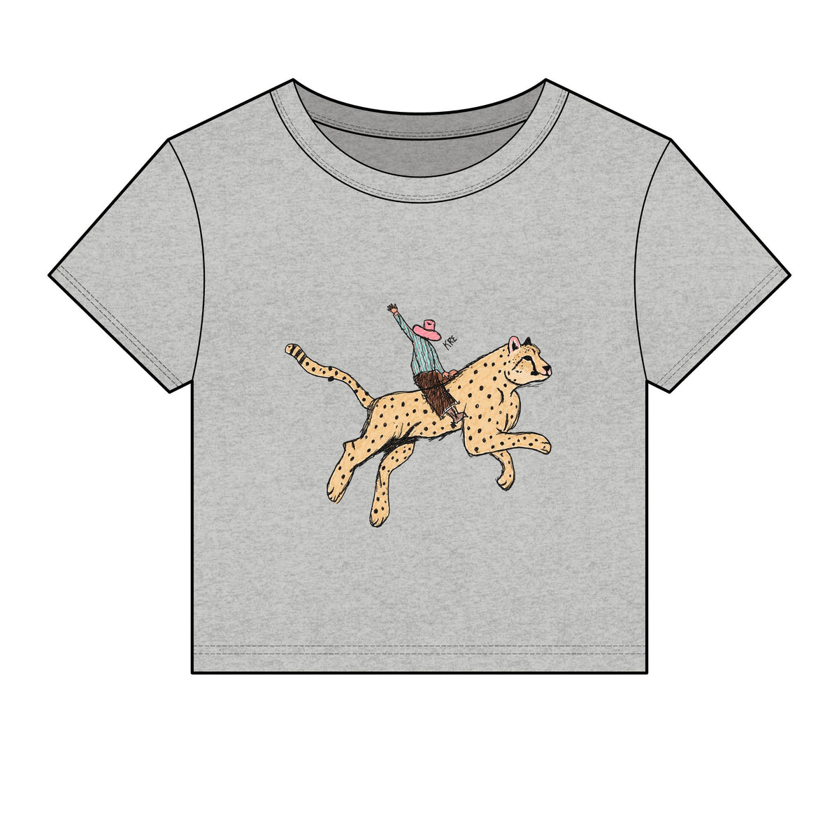 Wild ride baby tee