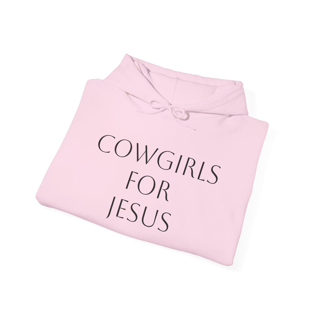 Cowgirls for Jesus adult Hooded Sweatshirt