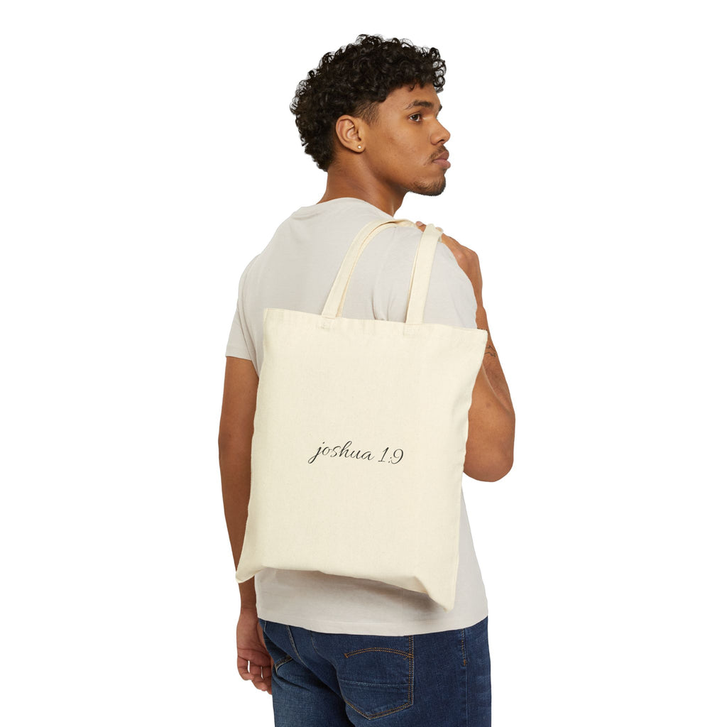 roper watercolor bible verse tote bag