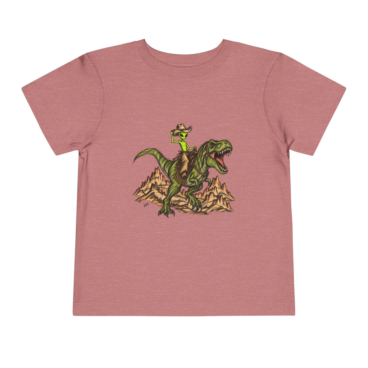Alien outlaw toddler short sleeve