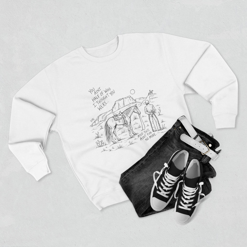 What I thought you were crewneck