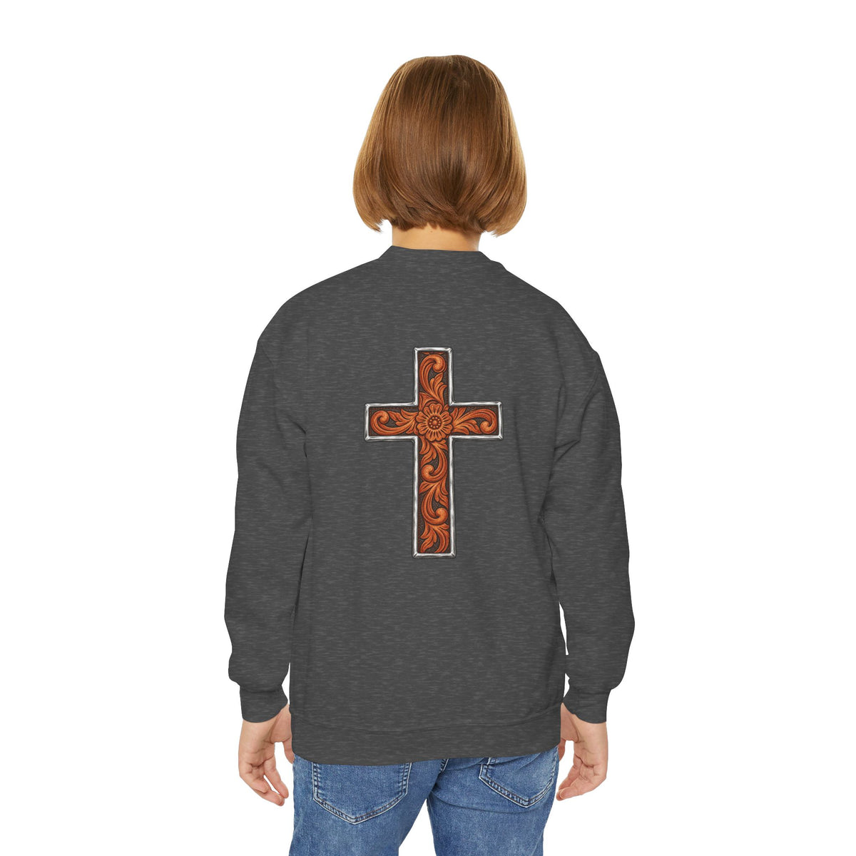 Cowgirls for Jesus Youth Crewneck Sweatshirt
