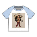 Rodeo rose micro baby tee