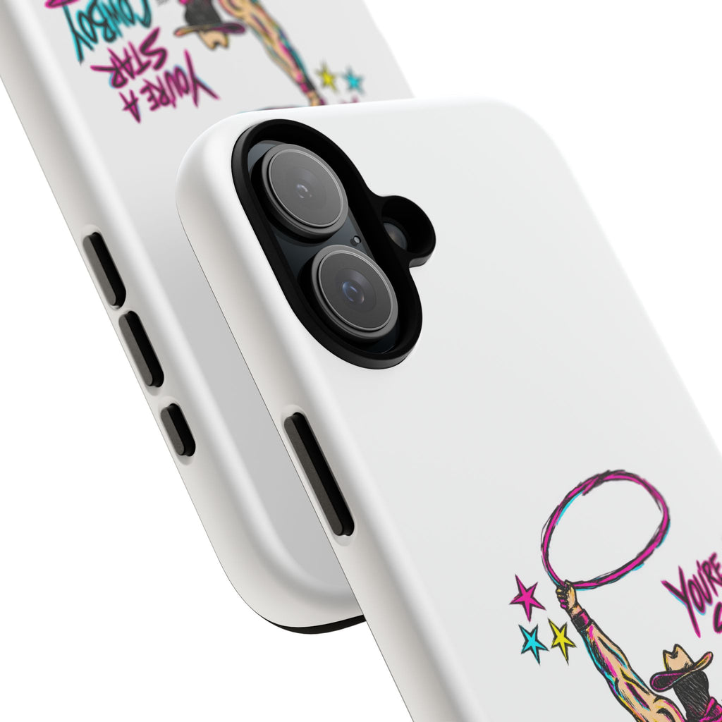 Star cowboy phone case