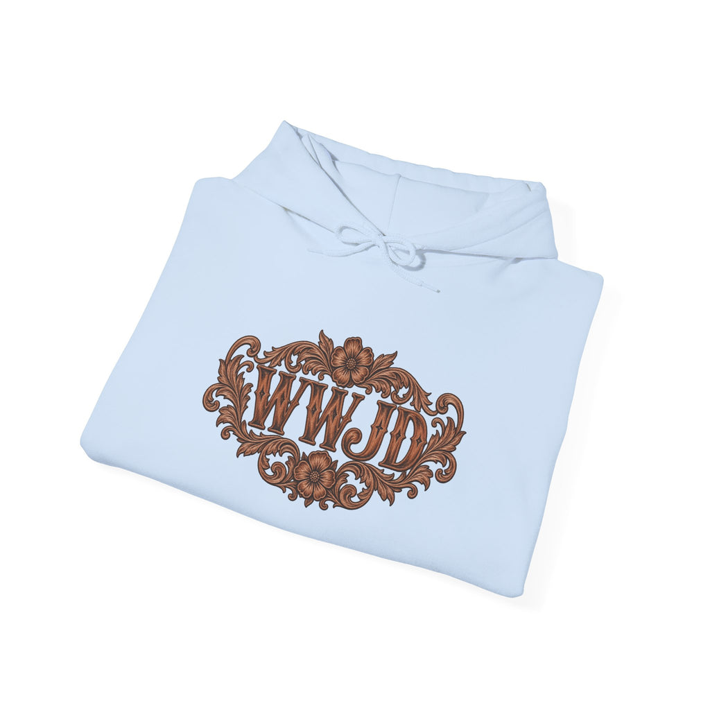 What would Jesus do Hooded Sweatshirt