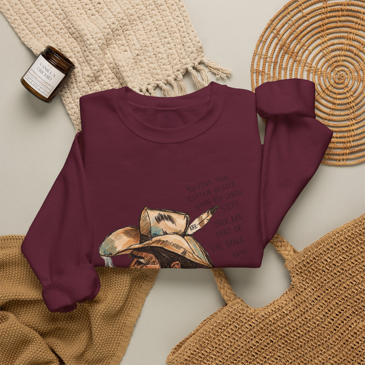 A cowboys word sweatshirt