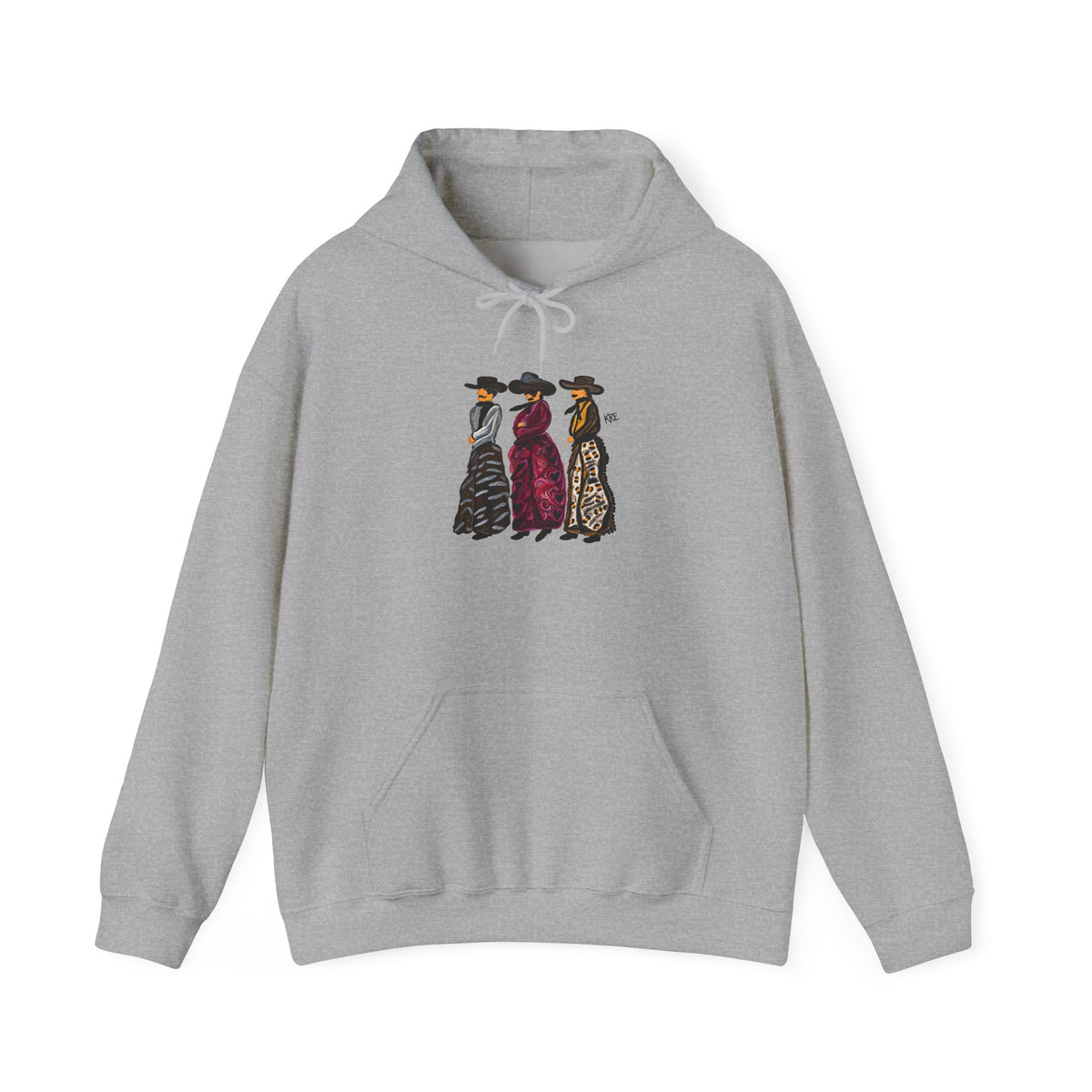 Cowboy in style hoodie