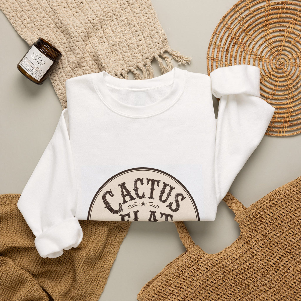 Cactus flat co. Unisex Heavy Blend™ Crewneck Sweatshirt