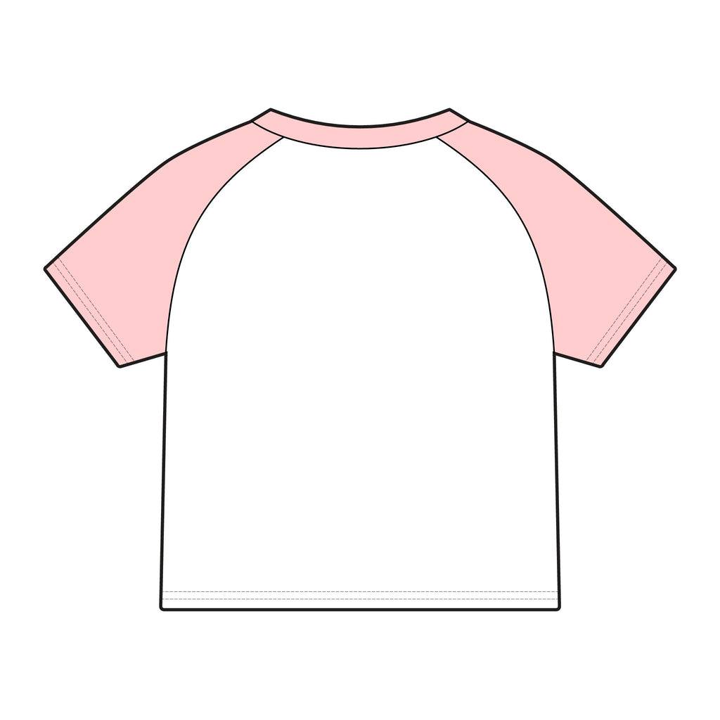 Cowboy in style raglan baby tee