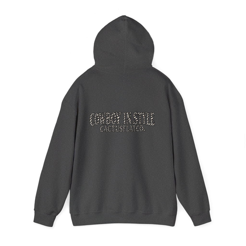 Cowboy in style hoodie