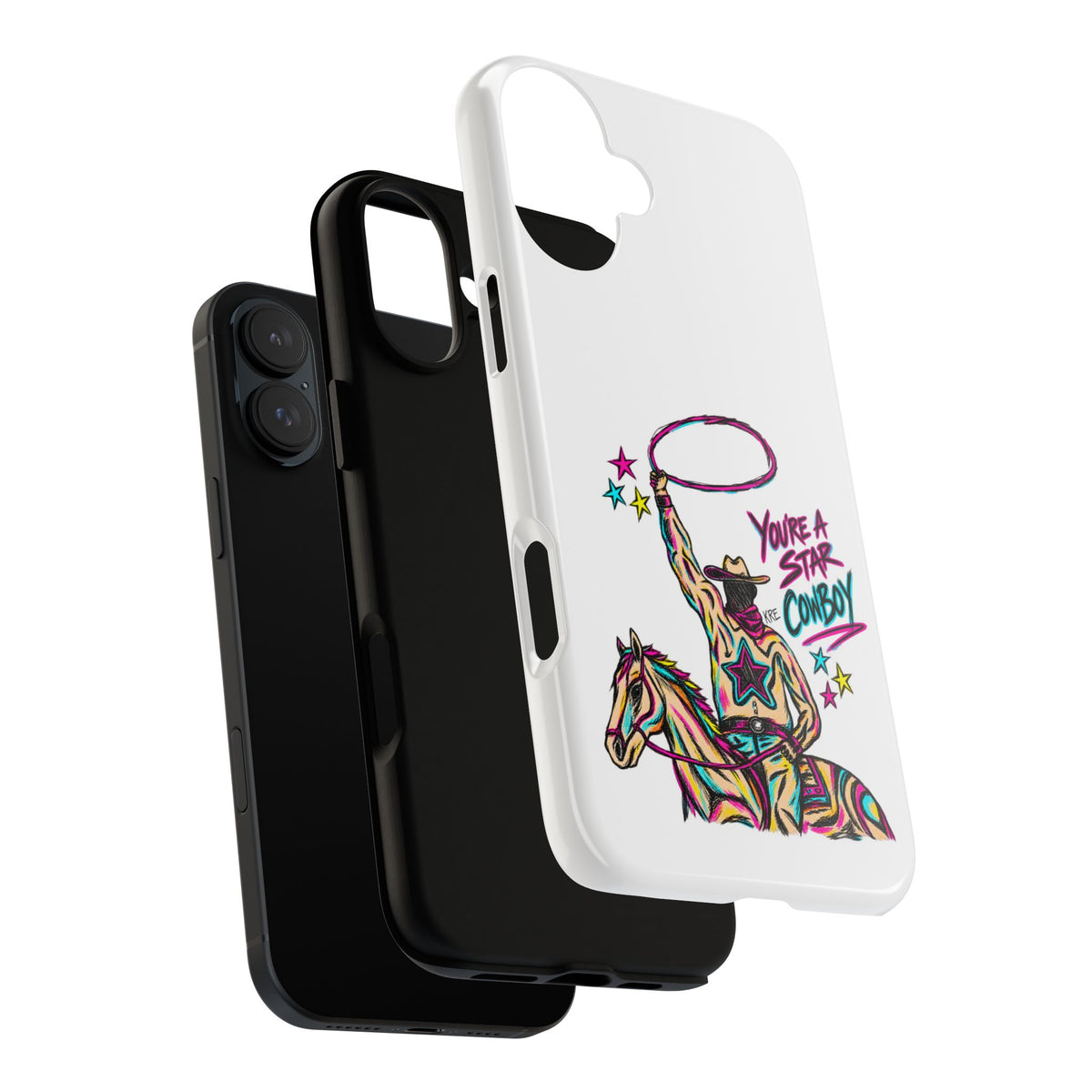 Star cowboy phone case