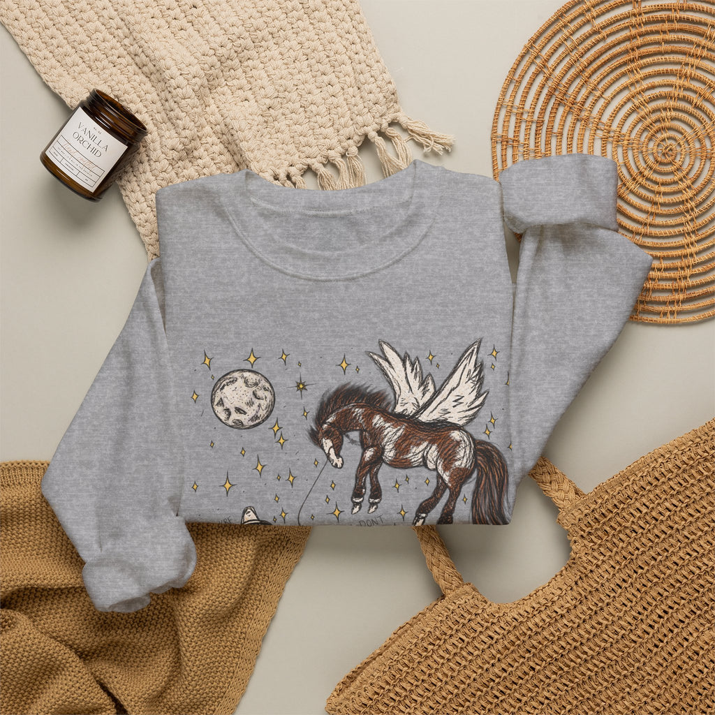 Wild thangs wander crewneck