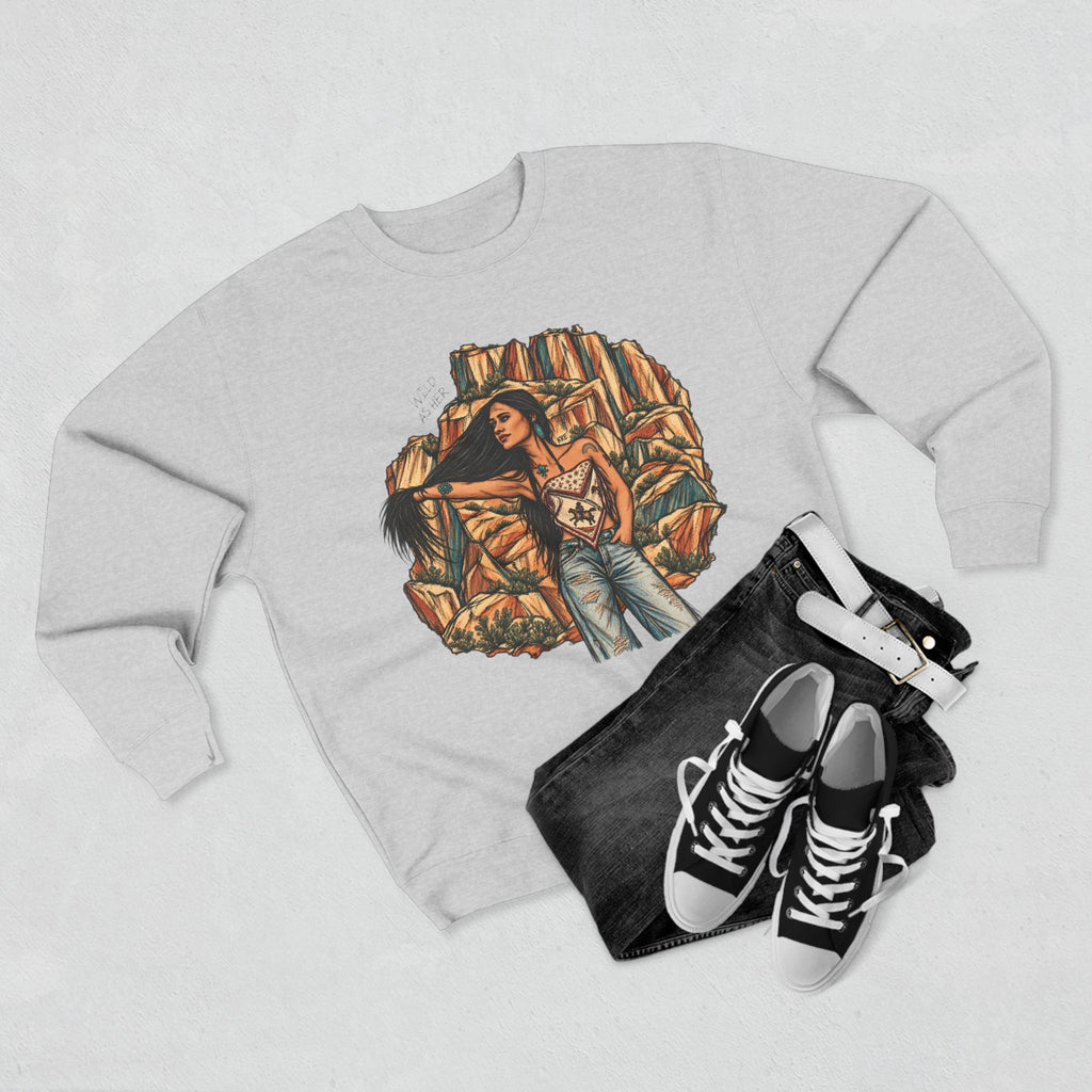 Wild as the badlands crewneck